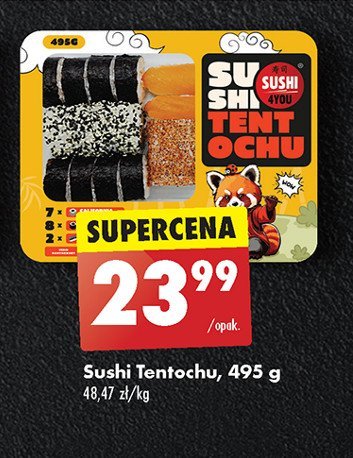 Sushi tentochu Sushi 4you promocja