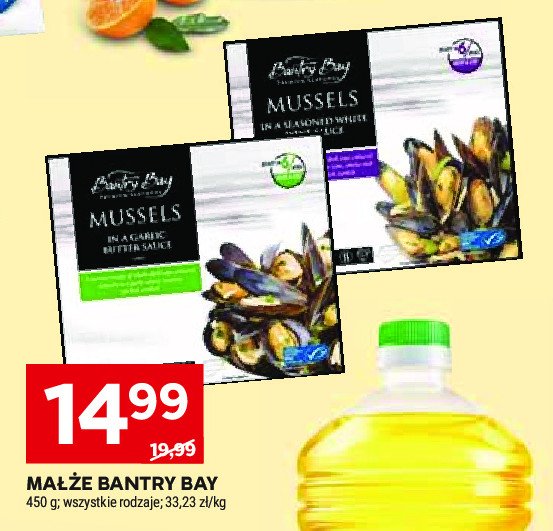 Małże w sosie czosnkowym Bantry bay promocja