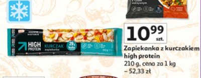 Zapiekanka z kurczakiem high protein 210 g promocja w Auchan