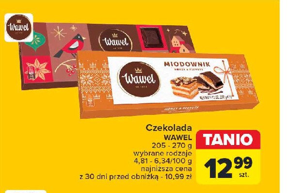 Czekolada miodownik promocja