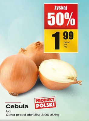 Cebula Carrefour targ świeżości promocja w Supeco