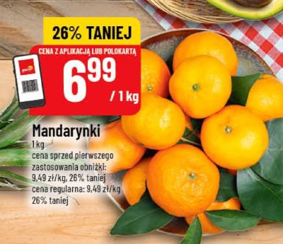 Mandarynki promocja w POLOmarket