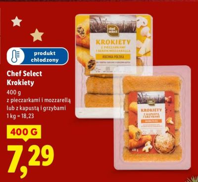 Krokiety Chef Select promocja w Lidl