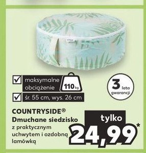 Siedzisko dmuchane K-classic countryside promocja