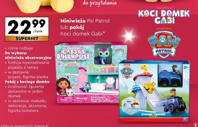 Pokój Koci domek Gabi promocja w Biedronka
