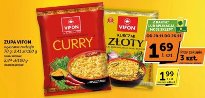 Zupa Vifon Curry ostra promocja w Euro Sklep