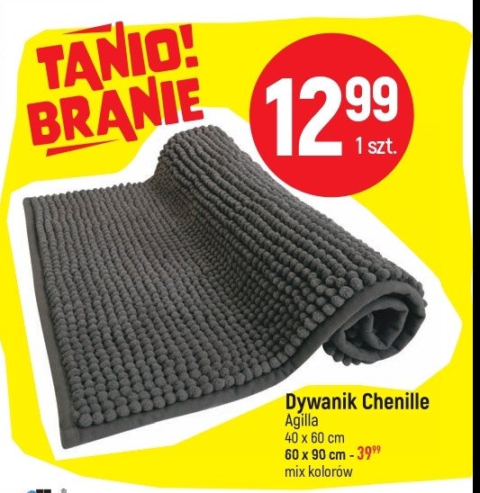 Dywan chenille 60 x 90 cm Agilla promocja