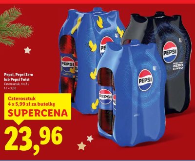 Napój gazowany 4 x 2 l promocja w Lidl