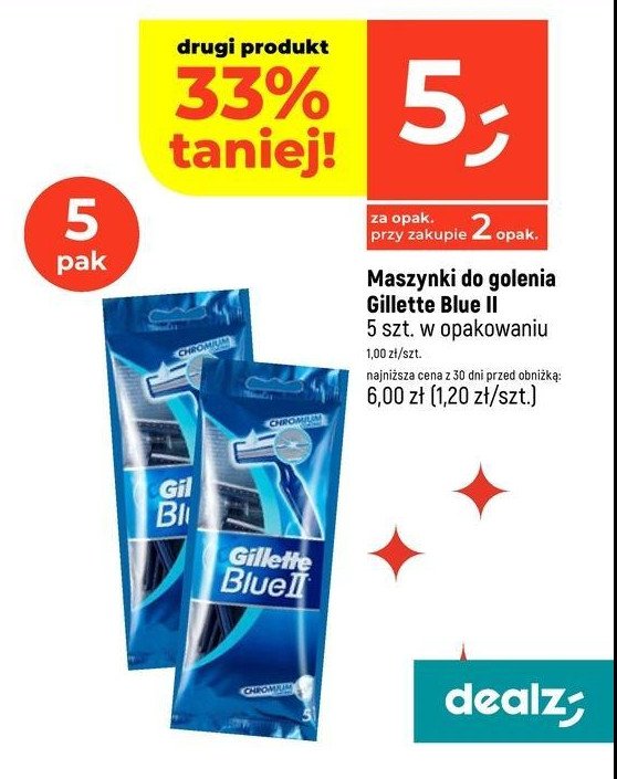 Maszynka do golenia Gillette promocja