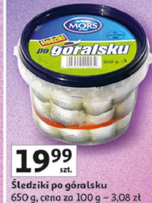 艢ledziki po g贸ralsku Mors ryby promocja