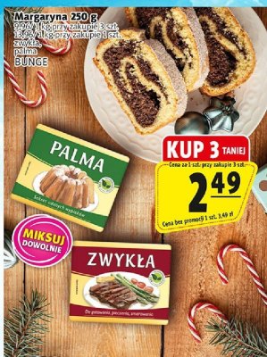 Margaryna Palma BUNGE 250g promocja w Prim Market