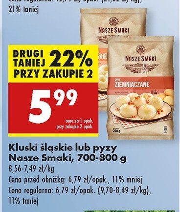 Pyzy ziemniaczane Nasze smaki promocja