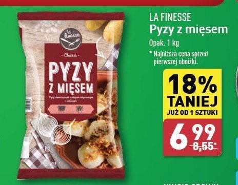 Pyzy z mięsem La finesse promocja