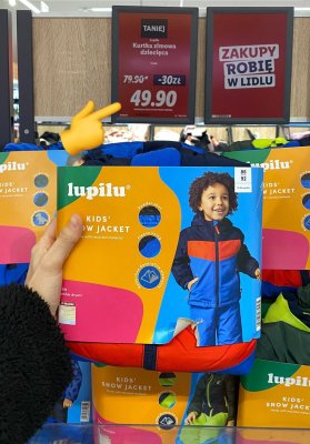 Kurtka zimowa dziecięca Lupilu Kids' Snow Jacket promocja w Lidl