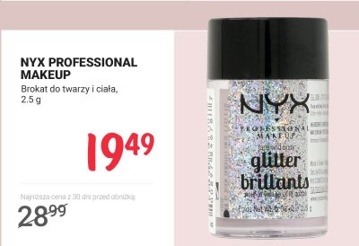 Brokat do twarzy i ciała  promocja w Rossmann