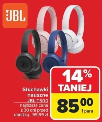 Słuchawki nauszne promocja w Carrefour