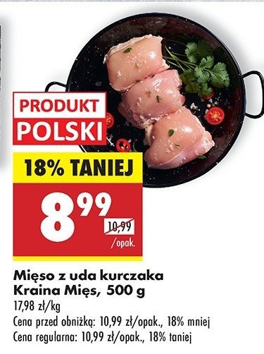 Mięso z uda kurczaka Kraina mięs promocja