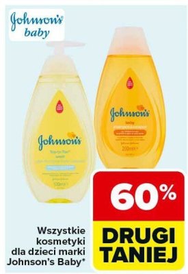 Kosmetyki dla dzieci Johnson's Baby promocja w Carrefour Market