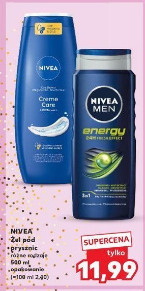 Zel pod prysznic NIVEA MEN DEEP ENERGY promocja