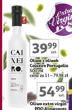Oliwa z oliwek extra virgin Caixeiro promocja