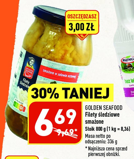 Filety śledziowe smażone Golden seafood promocja