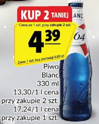 Piwo Blanc 330ml promocja w Prim Market