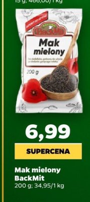 Mak mielony promocja w Netto