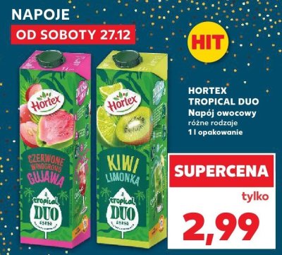 Napój owocowy Tropical Duo różne rodzaje promocja w Kaufland