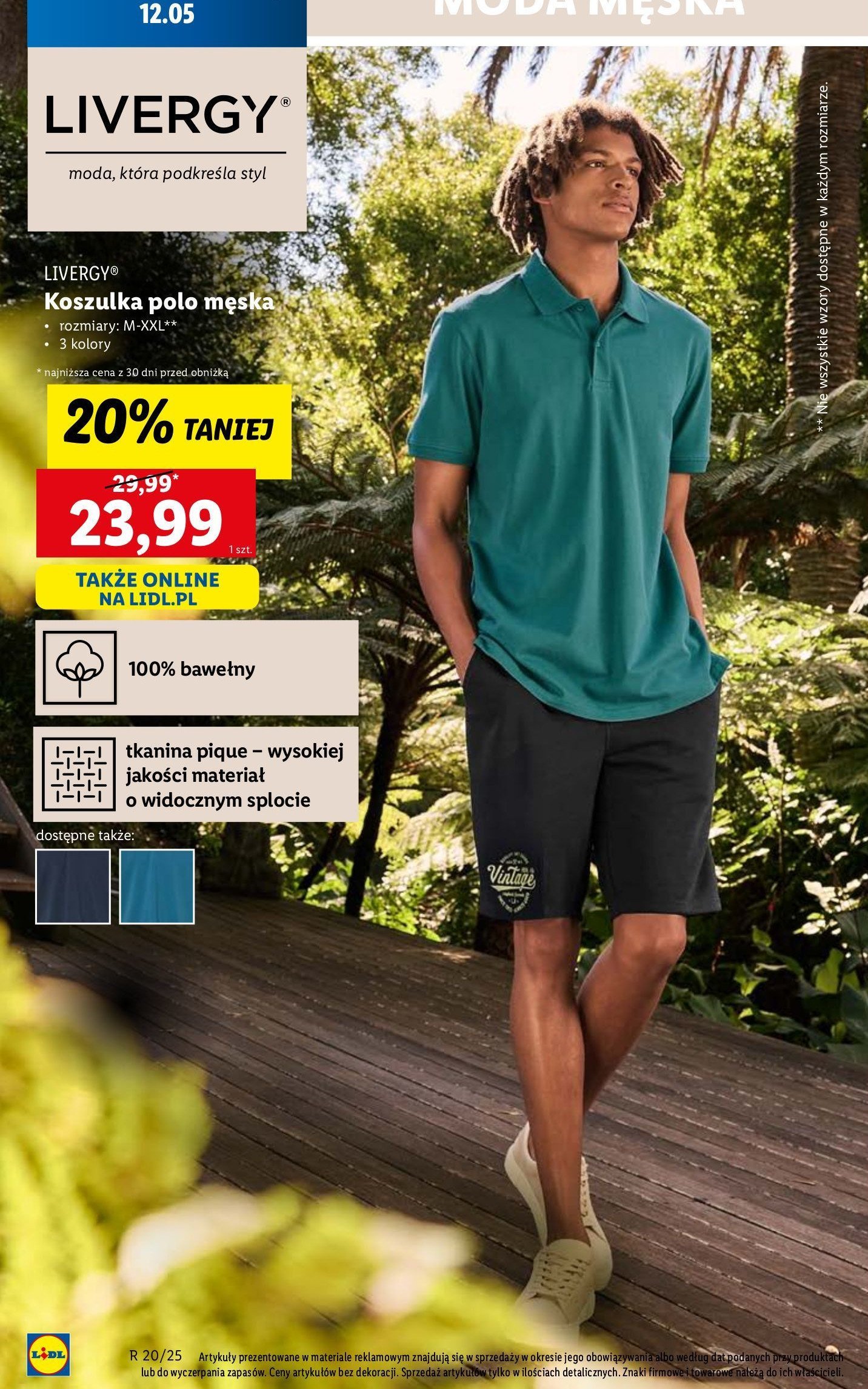 Koszulka polo Livergy promocja