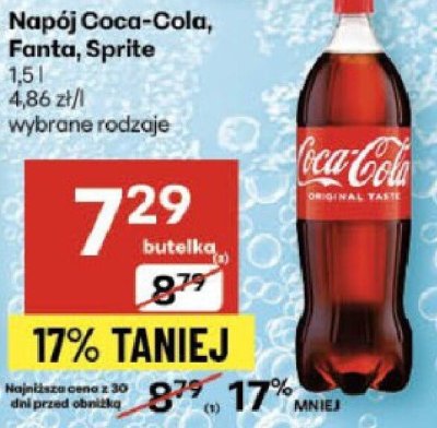 Cola promocja w Delikatesy Centrum