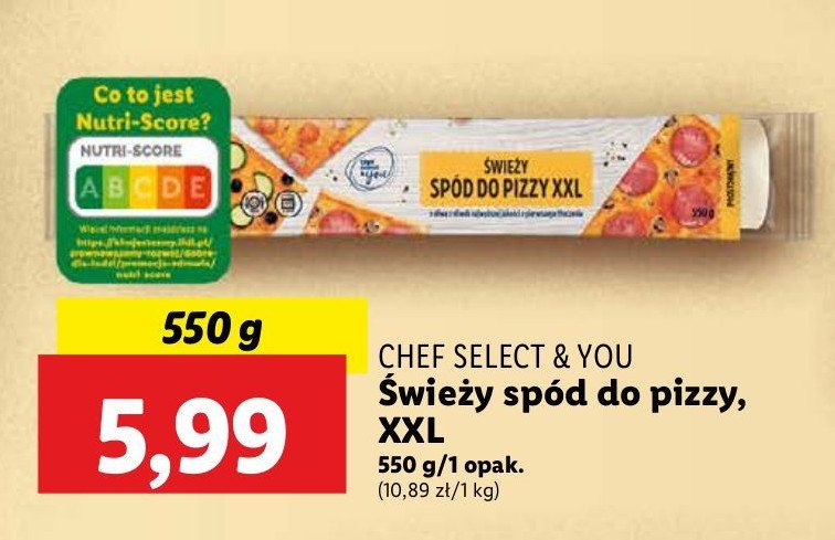 Spód do pizzy Chef select & you promocja