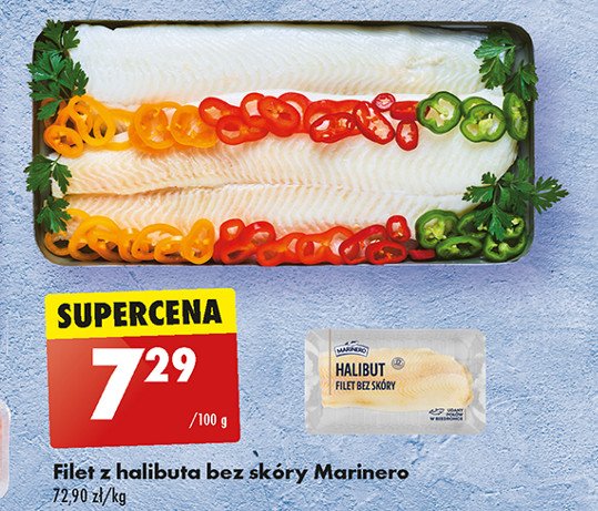 Halibut filet bez skóry Marinero promocja