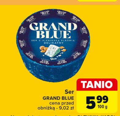 Ser grand blue delikatny Turek naturek Turek 123 promocja