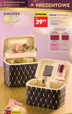 Kuferek na kosmetyki promocja w Biedronka