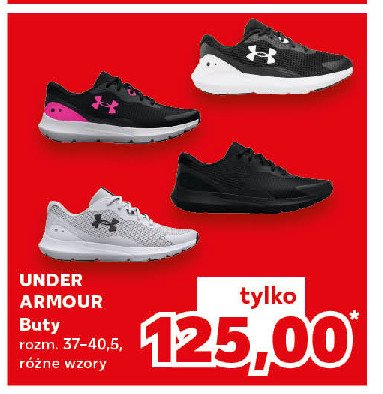 Buty 37-40.5 UNDER ARMOUR promocja w Kaufland