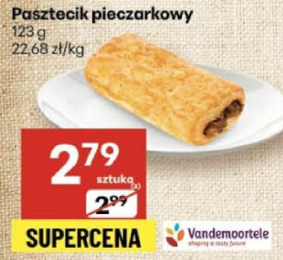 Pasztecik pieczarkowy Vandemortele 123 g promocja w Delikatesy Centrum