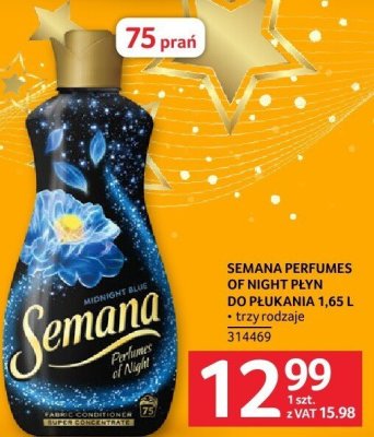 Płyn do płukania Semana Perfumes of Night 1,65 L trzy rodzaje promocja w Selgros