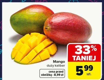 Mango duży kaliber promocja w Carrefour Market