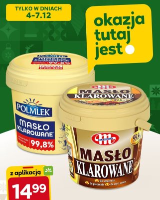 Masło klarowane Polmlek, Mlekovita promocja w Stokrotka