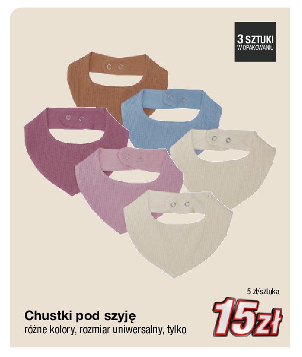 Chustki pod szyję promocja