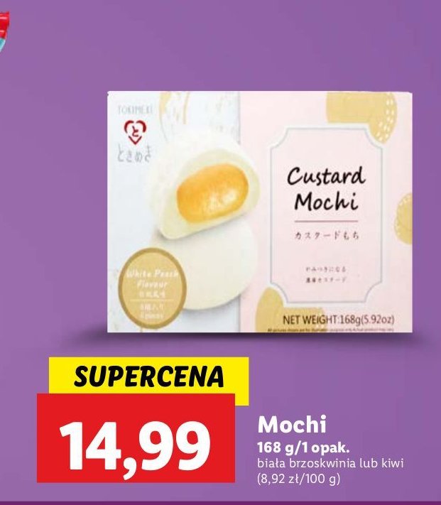 Mochi brzoskwinia promocja