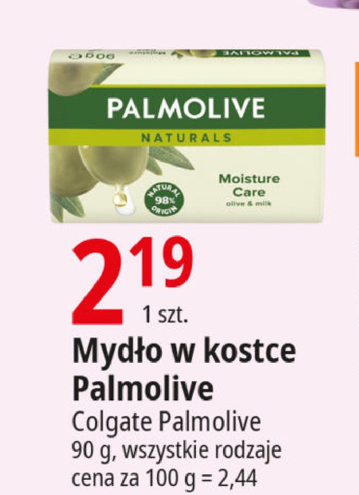 Mydło moisture care Palmolive naturals promocja