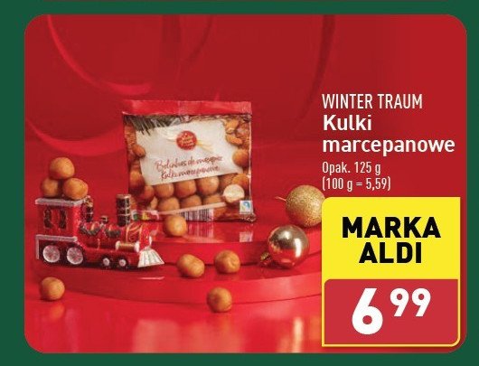 Kulki marcepanowe Wintertraum promocja w Aldi