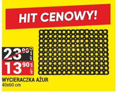 Wycieraczka WYCIERACZKA AZUR 40x60 cm promocja w Merkury Market