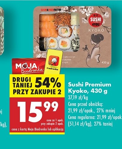 Sushi kyoko Sushi 4you promocja