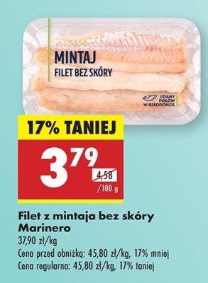 Mintaj filet bez skóry Marinero promocja