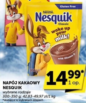 Napój kakaowy NESQUIK promocja w Groszek