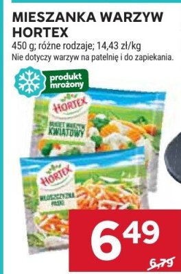 Mieszanka warzyw Hortex promocja w Stokrotka