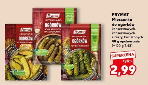 Mieszanka do ogórków konserwowych Prymat promocja w Kaufland
