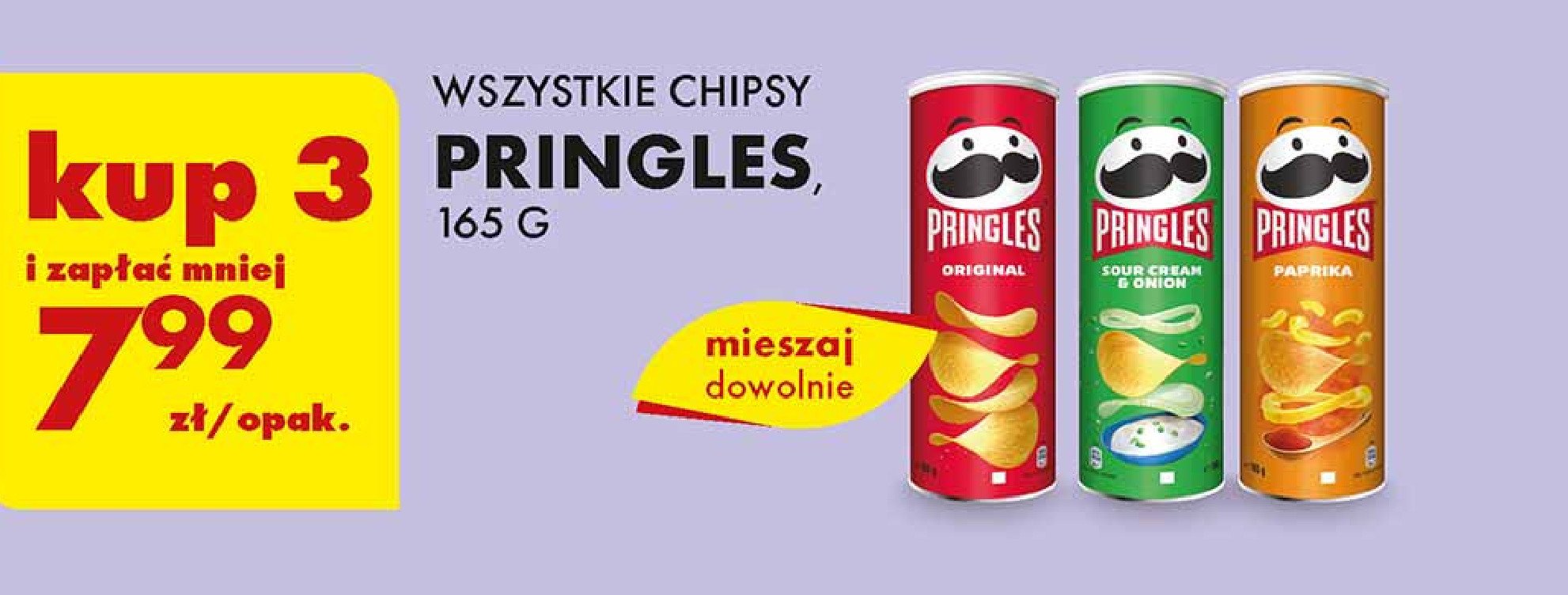 Chipsy Pringles promocja
